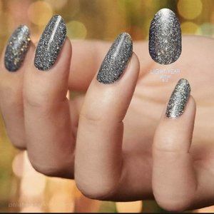 Color Street 100% Nail Polish Strips Light Year Glitter